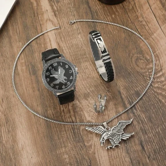 Watch Gift Set 5 piece w/Box Men nwot - Picture 2 of 2